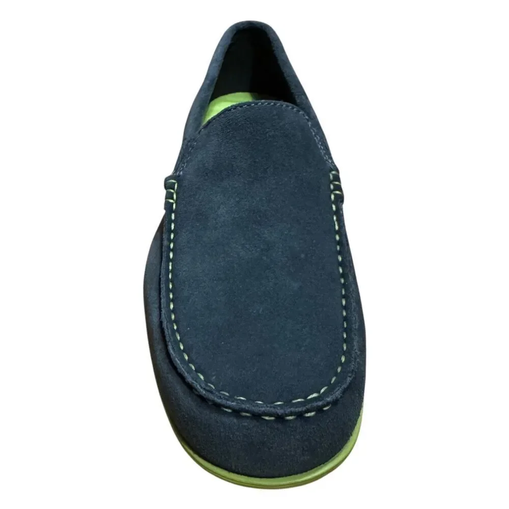 Rockport Malcom Venetian Dark Grey/Green Loafer Men’s Size 7.5M